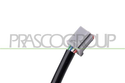 DOOR MIRROR LEFT-ELECTRIC-BLACK-HEATED-WITH LAMP-CONVEX-CHROME