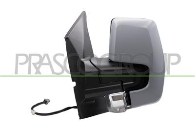 RETROVISORE SINISTRO-ELETTRICO-TERMICO-CON PRIMER-CON FANALE-CHIUDIBILE-CONVESSO