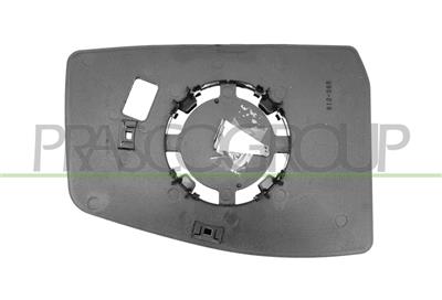 MIRROR GLASS BASE RIGHT-UPPER-CONVEX