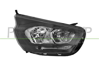 HEADLAMP RIGHT H7+H15 ELECTRIC-WITH MOTOR