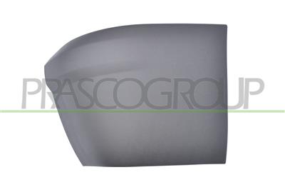 REAR BUMPER END CUP RIGHT-DARK GRAY-TEXTURED FINISH