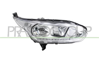 HEADLAMP RIGHT H7+H15-ELECTRIC-WITH MOTOR-CHROME MOD. 15 >
