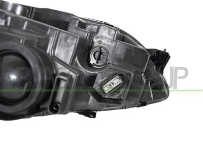 OPTICA DERECHA H7+H15-ELECTRICA-CON MOTOR-CROMADA-MONTAJE VALEO