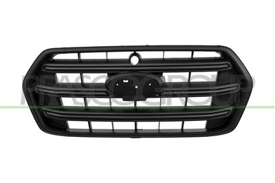 RADIATOR GRILLE-BLACK-WITH CAMERA VIEW HOLE