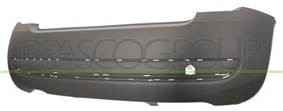 REAR BUMPER-PRIMED-WITH MOLDING HOLES