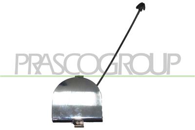 REAR TOW HOOK COVER-CHROME