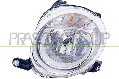 HEADLAMP LEFT H7 ELECTRIC-WITH MOTOR