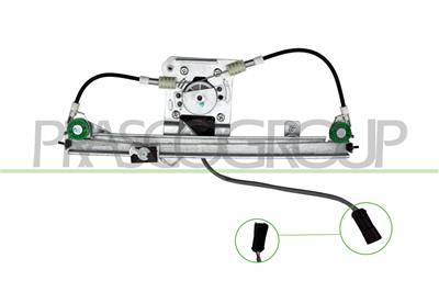 ELEVALUNAS DELANTERO IZQUIERDO ELECTRICO MOD. 3 PUERTAS
