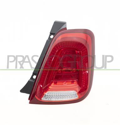 TAIL LAMP RIGHT-WITHOUT BULB HOLDER-WITH COVER-RED