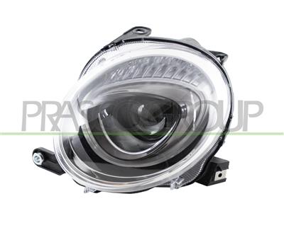 HEADLAMP LEFT H7 ELECTRIC-WITH MOTOR