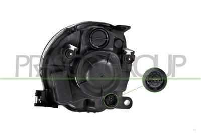 OPTICA IZQUIERDA H7 ELECTRICA-CON MOTOR