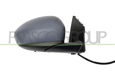 RETROVISORE DESTRO-ELETTRICO-CON PRIMER-TERMICO-CON SONDA-CONVESSO-7 PINS