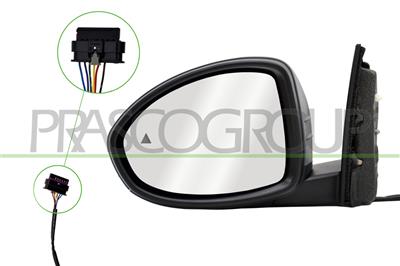 ESPEJO IZQUIERDO-ELECTRICO-IMPRIMADO-TERMICO-CONVEXO