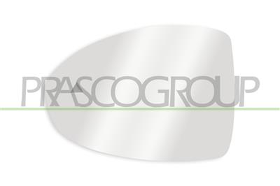 MIRROR GLASS BASE LEFT-HEATED-WITH BLIS-CONVEX
