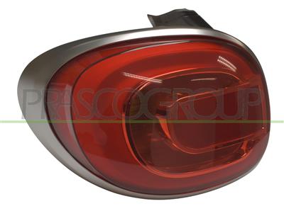 TAIL LAMP LEFT-WITHOUT BULB HOLDER-LED/SILVER MOD. TREKKING