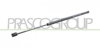 TAILGATE GAS SPRING RIGHT/LEFT - 680 N - L 555 mm - S 180 mm - Ø 18 mm - Ø 8 mm