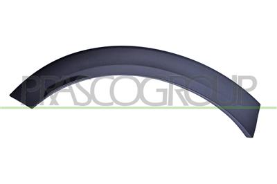 REAR WHEEL ARCH EXTENSION RIGHT-BLACK-TEXTURED FINISH-WITH CLIPS