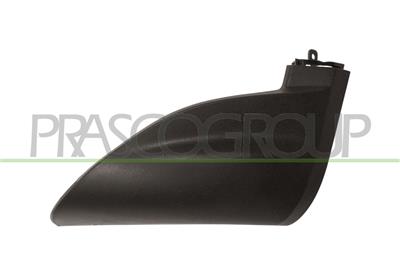 FRONT BUMPER SPOILER LEFT-BLACK-TEXTURED FINISH