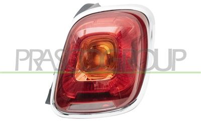 TAIL LAMP RIGHT-WITHOUT BULB HOLDER-CHROME EDGE