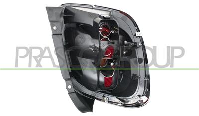 TAIL LAMP RIGHT-WITHOUT BULB HOLDER-CHROME EDGE