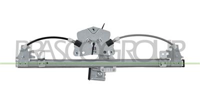 FRONT WINDOW REGULATOR MECHANISM LEFT