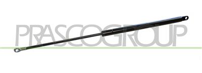 TAILGATE GAS SPRING-WITHOUT PIN - 390 N - L 550 mm - S 235 mm - Ø 18 mm - Ø 8 mm