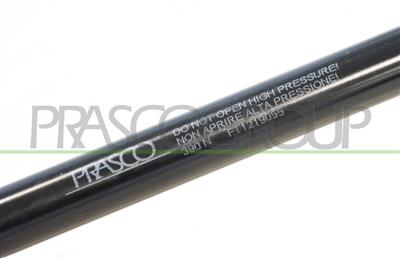 TAILGATE GAS SPRING-WITHOUT PIN - 390 N - L 550 mm - S 235 mm - Ø 18 mm - Ø 8 mm
