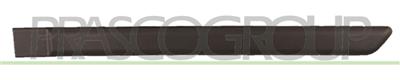 MOLDURA PUERTA TRASERA IZQUIERDA-NEGRO