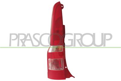 FANALE POSTERIORE DESTRO-SENZA PORTALAMPADA-CORPO-ROSSO