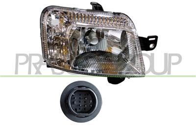 HEADLAMP RIGHT H4 ELECTRIC-WITH MOTOR MOD. > 09