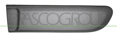 REAR DOOR MOLDING LEFT-BLACK-WITH DOUBLE-SIDED ADHESIVE AND PINS