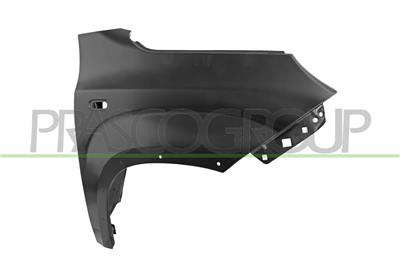 FRONT FENDER RIGHT-WITH SIDE REPEATER AND WING EXTENSION HOLES
