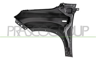 FRONT FENDER RIGHT-WITH SIDE REPEATER AND WING EXTENSION HOLES
