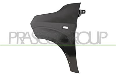 FRONT FENDER LEFT-WITH SIDE REPEATER AND WING EXTENSION HOLES