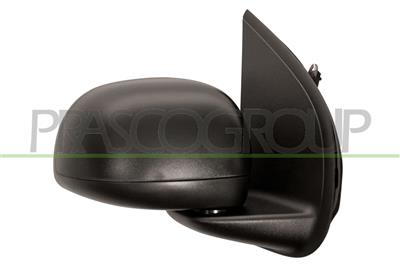 DOOR MIRROR RIGHT-ELECTRIC-BLACK-CONVEX-3 PINS