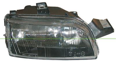 HEADLAMP RIGHT H1+H1 ELECTRIC-WITHOUT MOTOR-GTI-BLACK