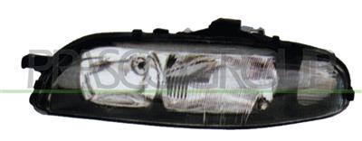 HEADLAMP LEFT H1+H1 MANUAL/ELECTRIC