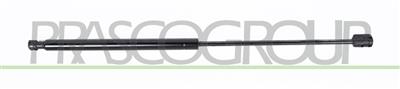 TAILGATE GAS SPRING RIGHT/LEFT - 360 N - L 507 mm - S 230 mm - Ø 18 mm - Ø 8 mm