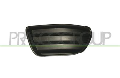 BUMPER GRILLE LEFT-BLACK-WITHOUT FOG LAMP HOLE