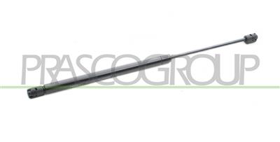 TAILGATE GAS SPRING RIGHT/LEFT - 330 N - L 473 mm - S 181 mm - Ø 18 mm - Ø 8 mm MOD. 3 DOOR