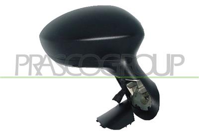 DOOR MIRROR RIGHT-ELECTRIC-BLACK 7H3P