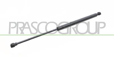 AMORTIGUADOR DE CAPO DERECHO/IZQUIERDO - 350 N - L 436 mm - C 180 mm - Ø 18 mm - Ø 8 mm