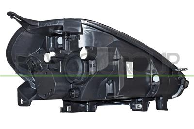 SCHEINWERFER LINKS-H4-MIT LWR-MIT MOTOR-GRAU
