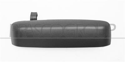 FRONT DOOR HANDLE LEFT-OUTER-PRIMED-WITH KEY HOLE
