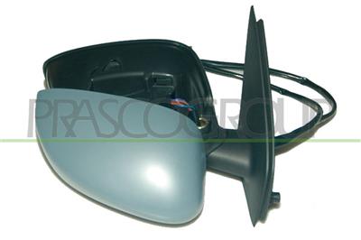 DOOR MIRROR RIGHT-ELECTRIC-HEATED-PRIMED-CONVEX-CHROME MOD. 5 DOOR
