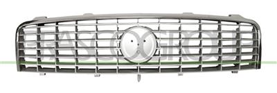 RADIATOR GRILLE-GRAY-WITH CHROME FRAME