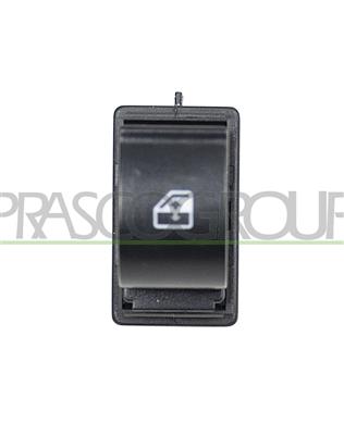 INTERRUPTEUR LEVE-VITRE NOIR-PORTE AVANT DROITE-4 BROCHES