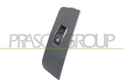 FRONT DOOR LEFT WINDOW REGULATOR PUSH-BUTTON PANEL-BLACK-1 SWITCH-4 PINS