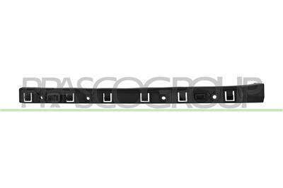 STAFFA GUIDA SINISTRA PARAURTI POSTERIORE-PLASTICA MOD. 4 PORTE