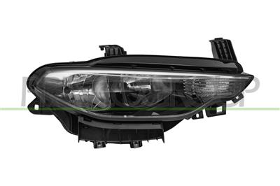 PROIETTORE DESTRO H7+H15-ELETTRICO-CON MOTORE-NERO-VERSIONE A.L. MOD. 10/20 >